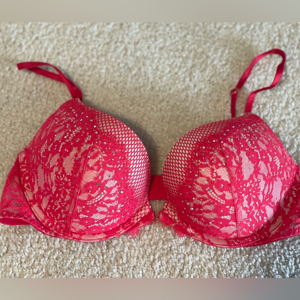 Victoria's Secret Very Sexy Rhinestone Push-up Bra